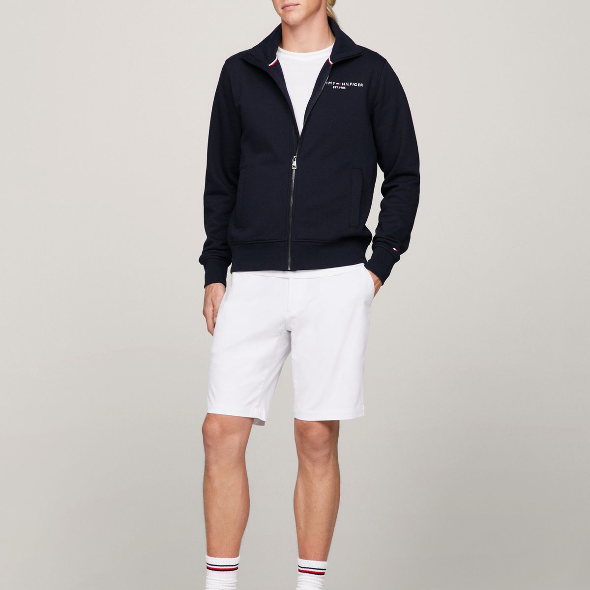 TOMMY HILFIGER - Bermudas blanco chino Harlem colección 1985 Tommy Hilfiger