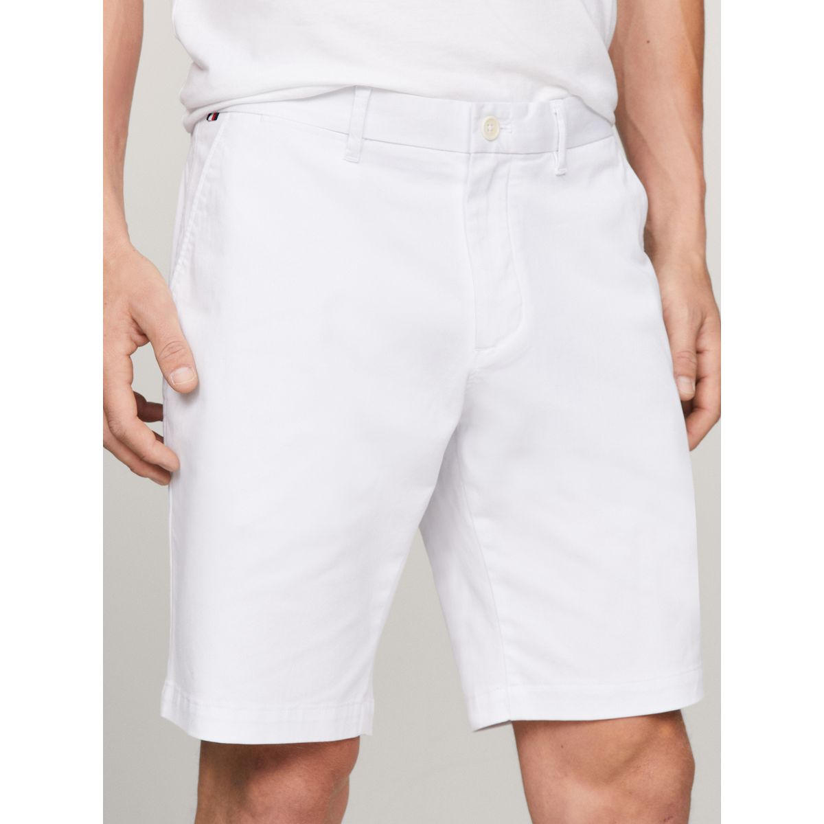 TOMMY HILFIGER - Bermudas blanco chino Harlem colección 1985 Tommy Hilfiger