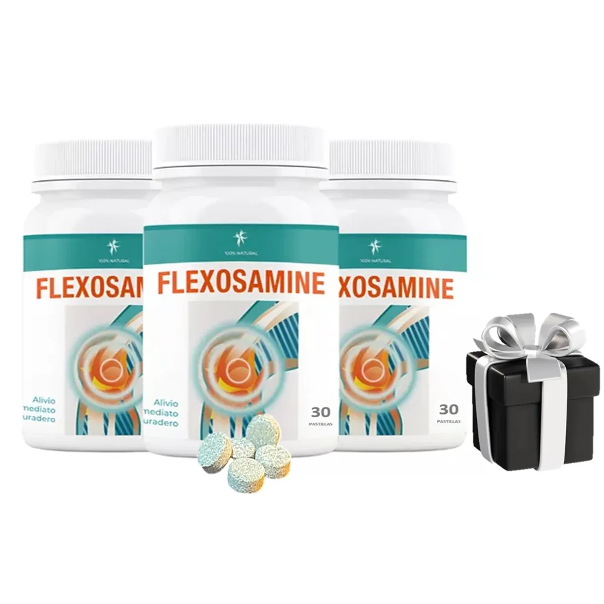 GENERICO - X3 ELIMINA EL DOLOR FLEXOSAMINE ARTICULAR GLUCOSAMINA