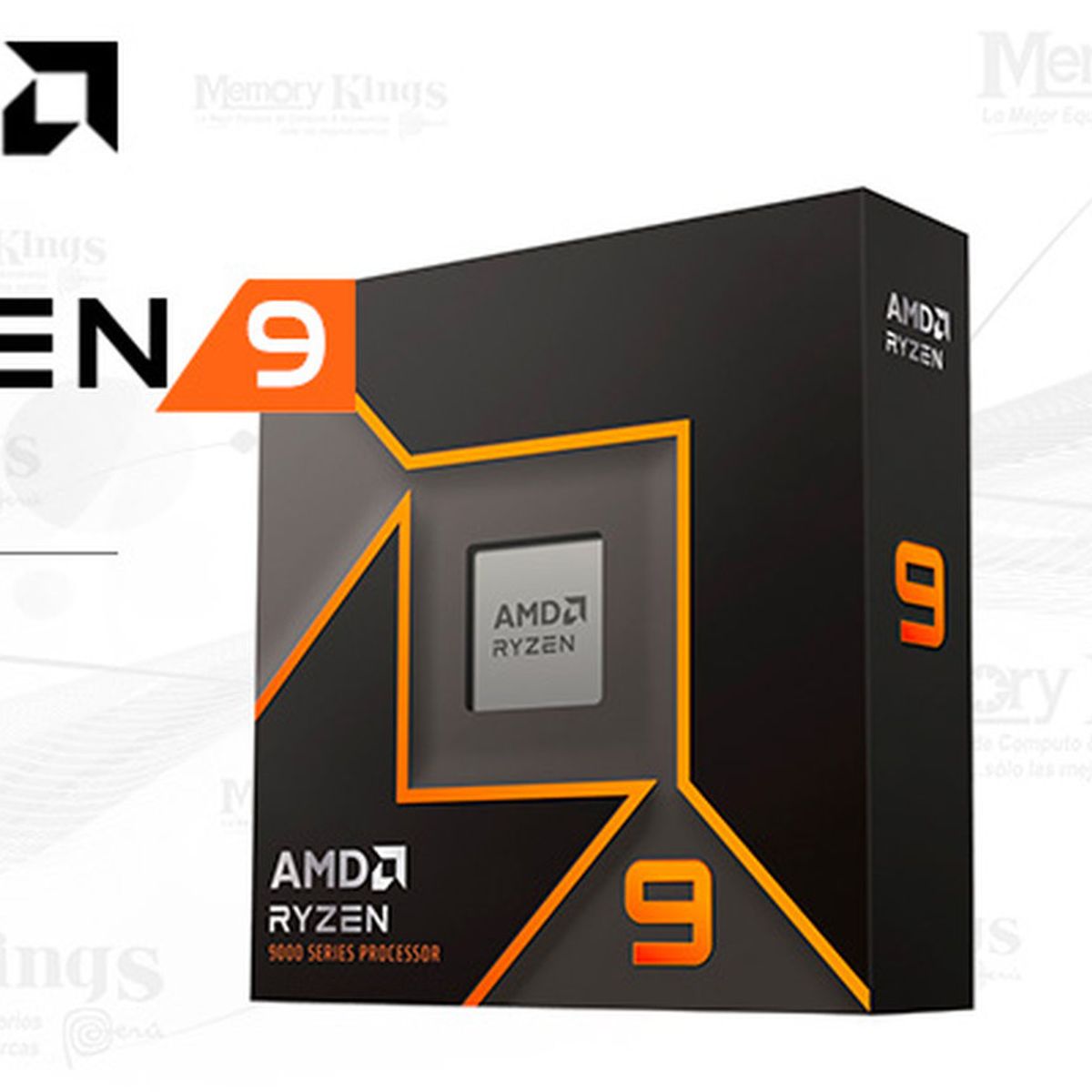 AMD - Procesador AMD Ryzen 9 RYZEN 9 9950X AM5 Eficiencia y Potencia Superior