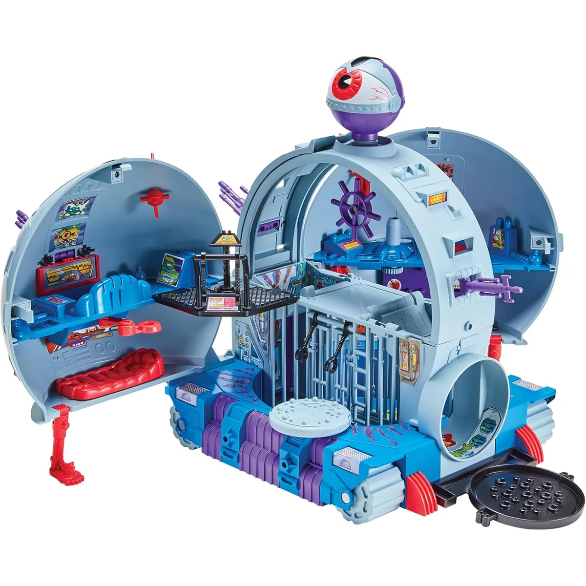 PLAYMATES TOYS - Set De Batalla Teenage Mutant Tortugas Ninjas TMNT Classic Technodrome