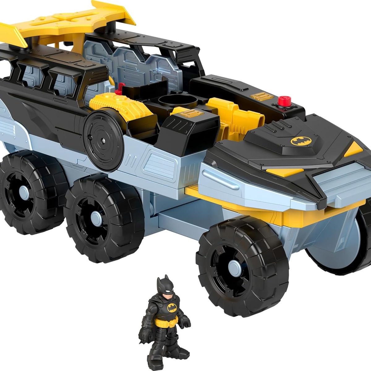 IMAGINEXT - Figura Vehiculo Luces y Sonidos Imaginext DC Batman - Tanque transformable