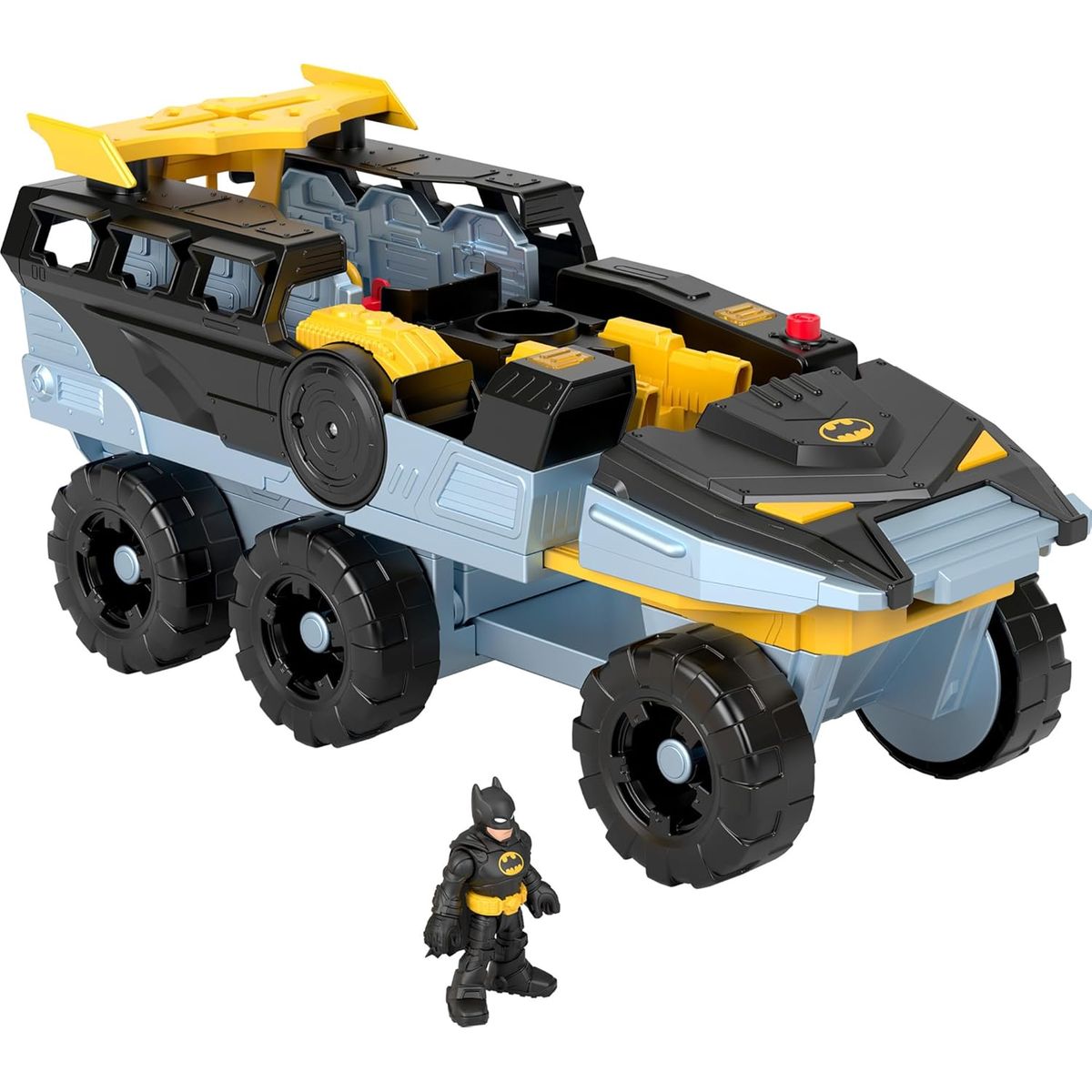 IMAGINEXT - Figura Vehiculo Luces y Sonidos Imaginext DC Batman - Tanque transformable