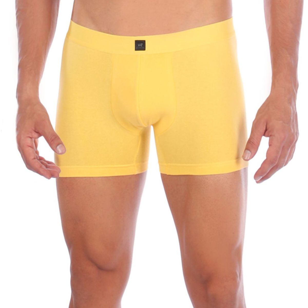PATPRIMO - Boxer  Clásicos Y Tonalidad Vivaz En Lycra-Algodón X1 Para Hombre Amarillo Patprimo
