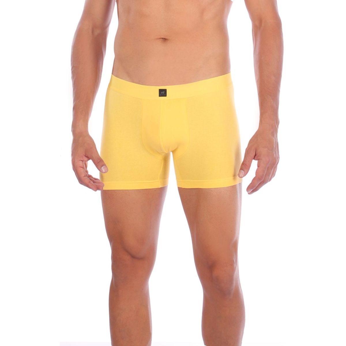PATPRIMO - Boxer  Clásicos Y Tonalidad Vivaz En Lycra-Algodón X1 Para Hombre Amarillo Patprimo