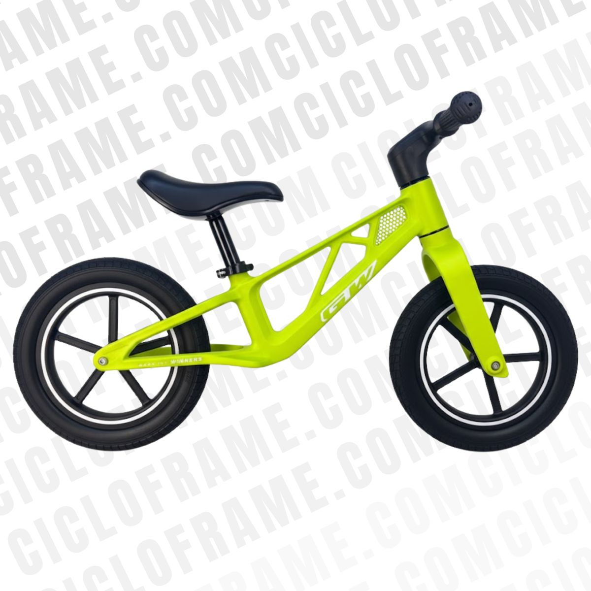 GW - BICICLETA PUSHBIKE NIÑONIÑA 12P SUMY PL VERDE PASTEL