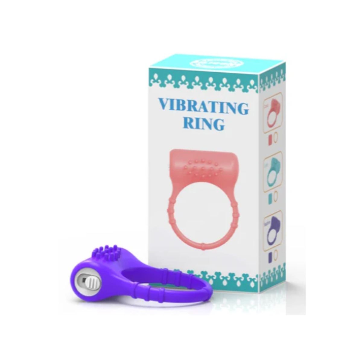 GENERICO - Anillo vibrador Para Pene Retardante