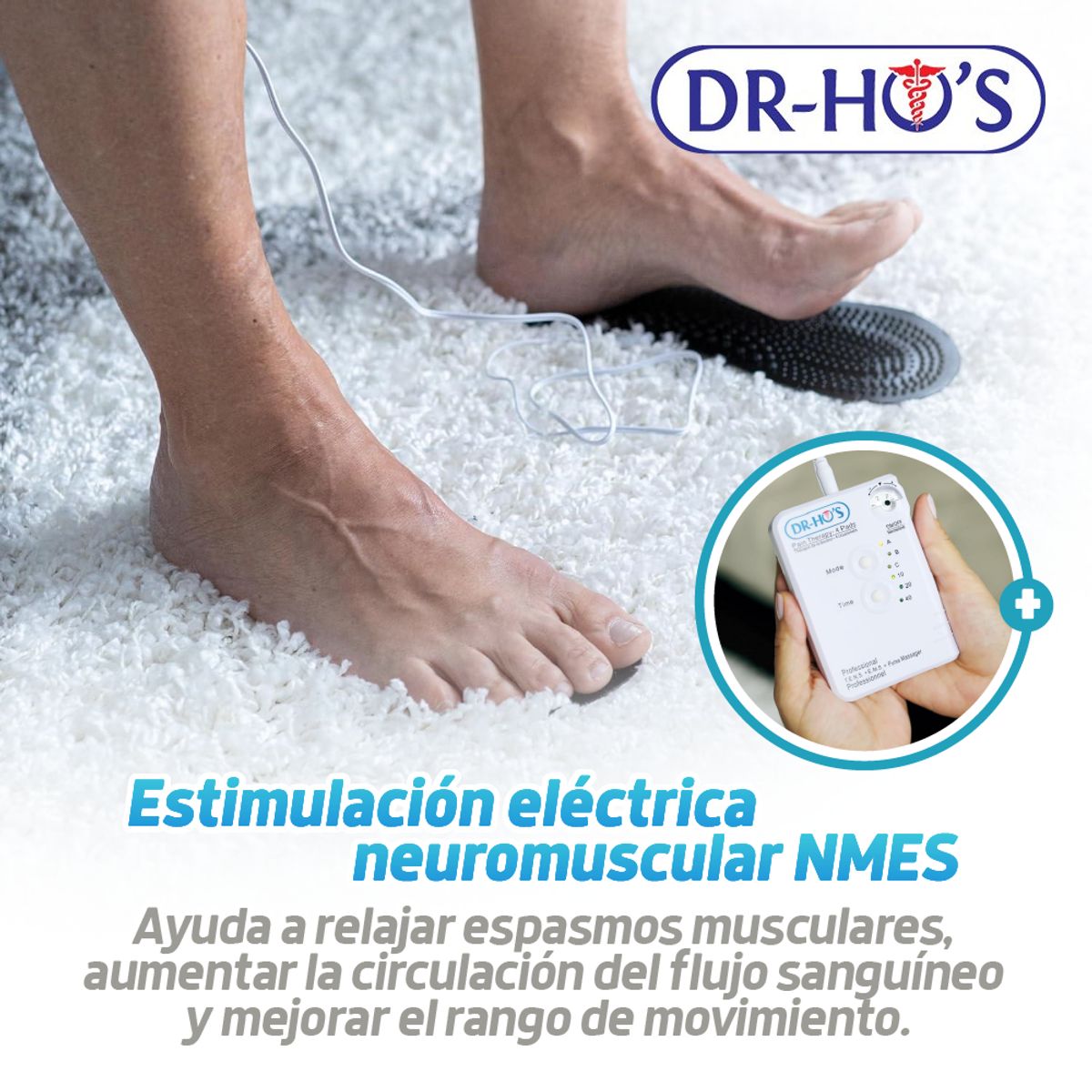 TV NOVEDADES - Dispositivo Relajación Muscular Impulsos Eléctricos Dr Ho
