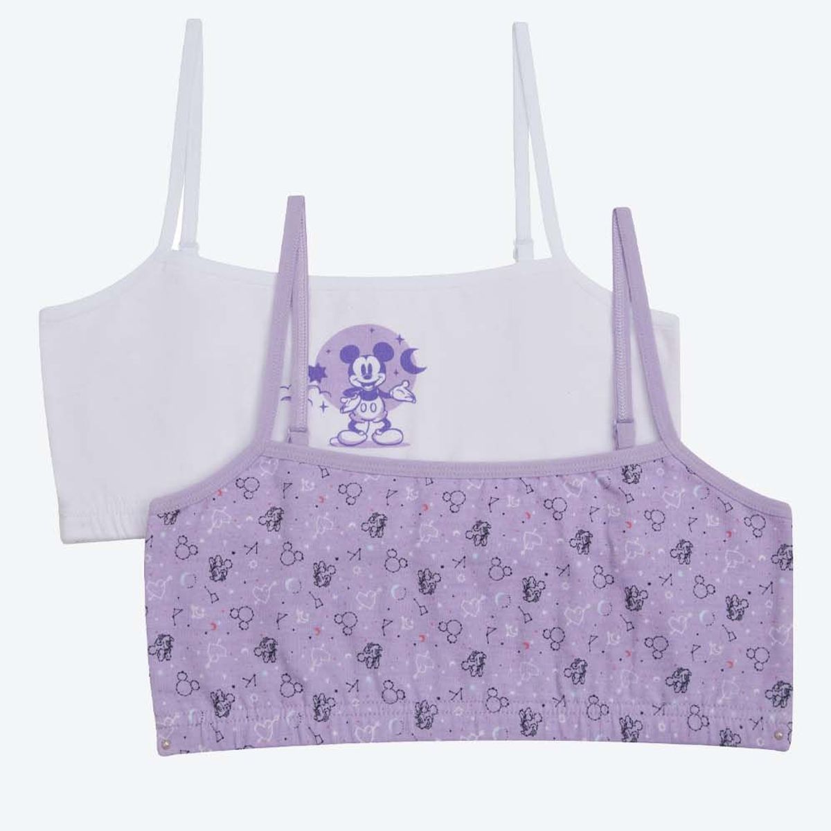 LILI PINK - Top nueva coleccion disney en algodon para niñas paquete x2