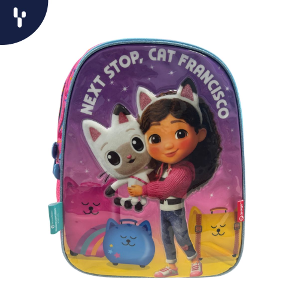 PRIMAVERA - Morral Escolar 13 Gabby La Casa de Muñecas