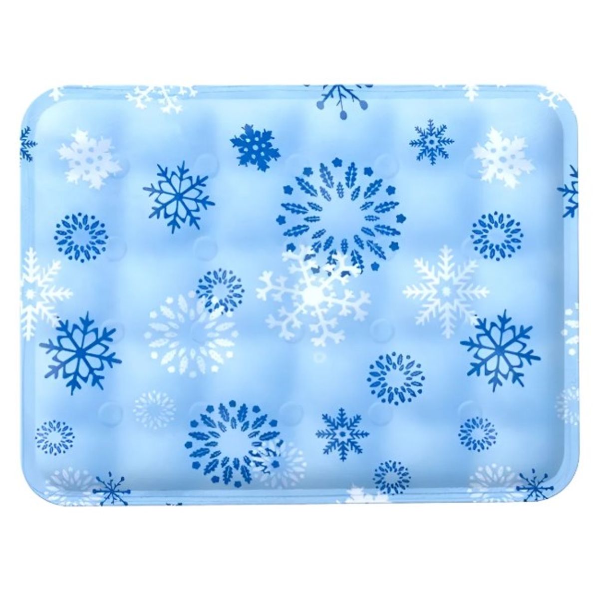 GENERICO - Cama De Gel Refrigerante Para Mascotas Azul claro 50x60