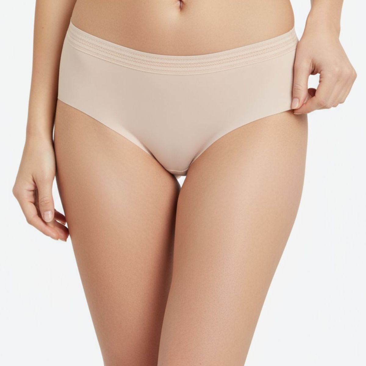 LILI PINK - Panty tipo hipster en microfibra paquete x3