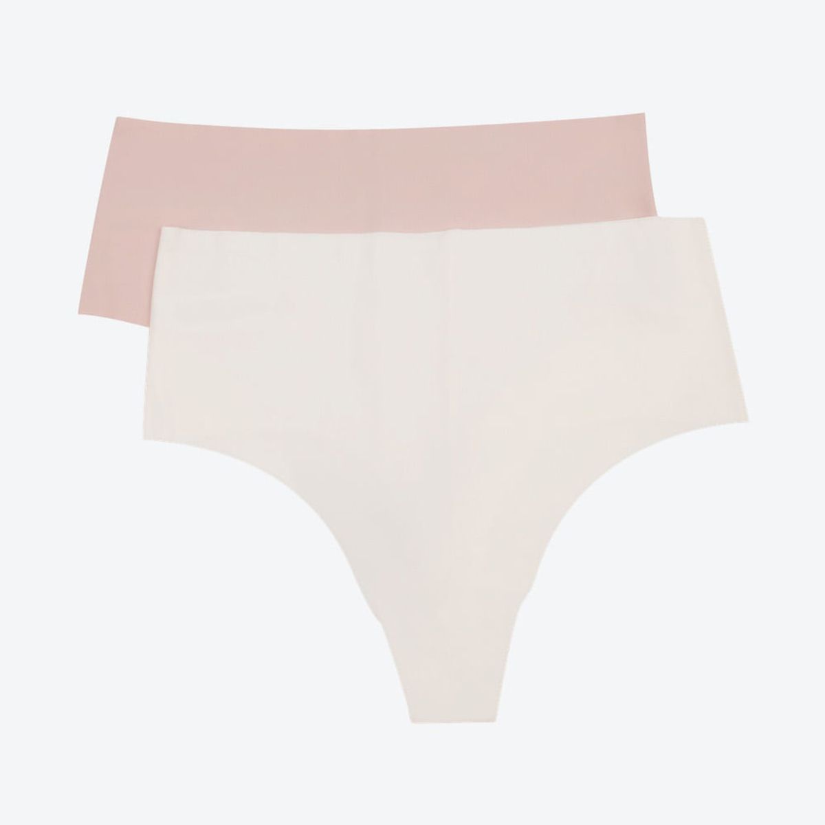 LILI PINK - Panty tipo brasilera confeccionada en microfibra paquete x2