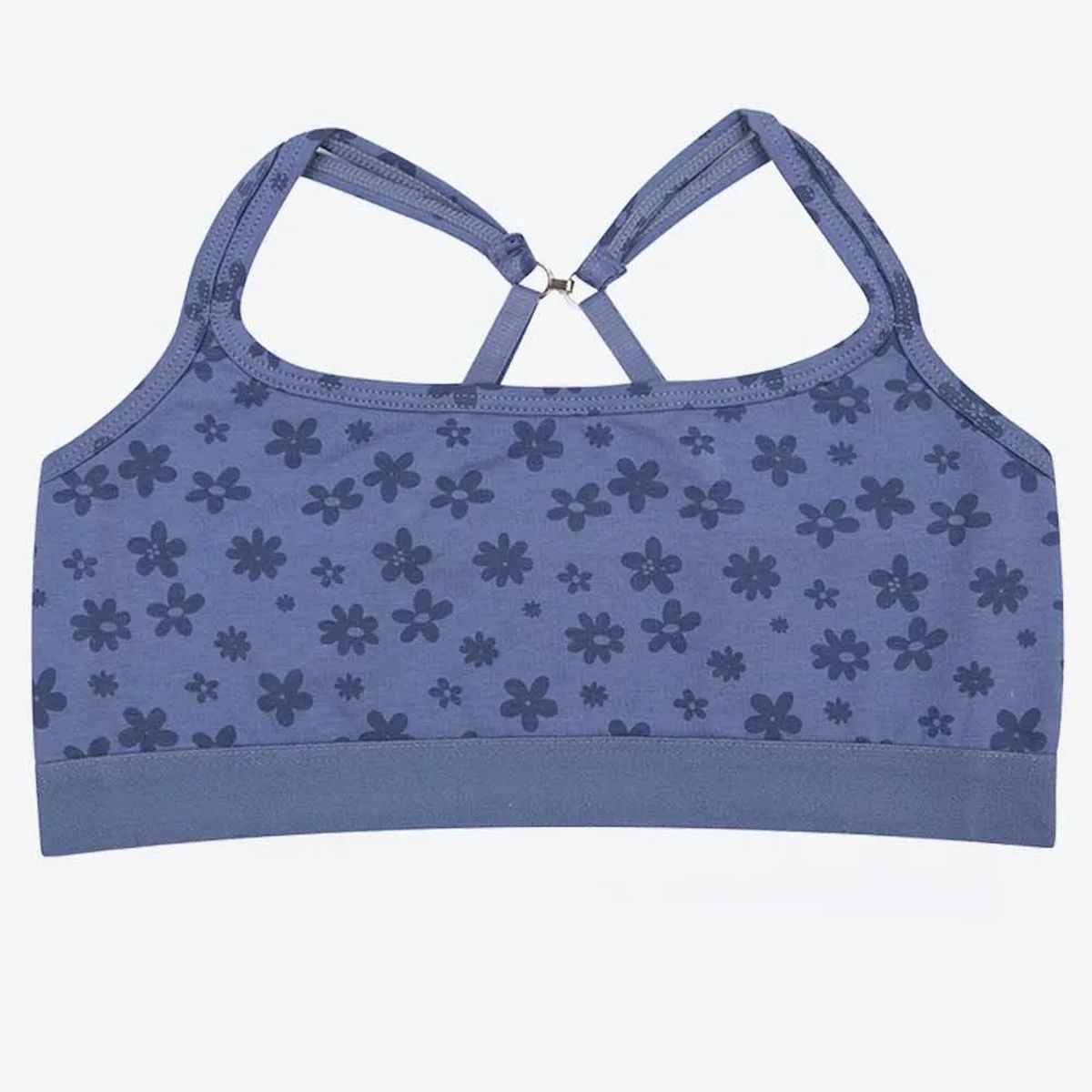 LILI PINK - Top con tirantes delgados para niña en algodón paquete x2