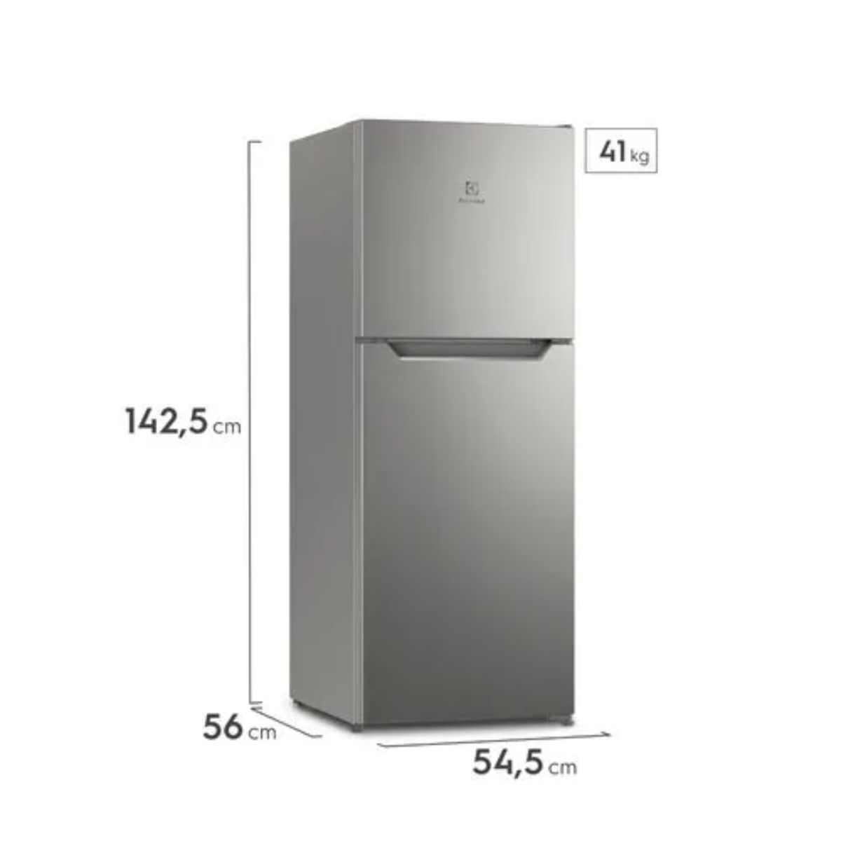ELECTROLUX - Nevera Electrolux Congelador Superior No Frost 197L Inverter gris ERT23F3C4AS