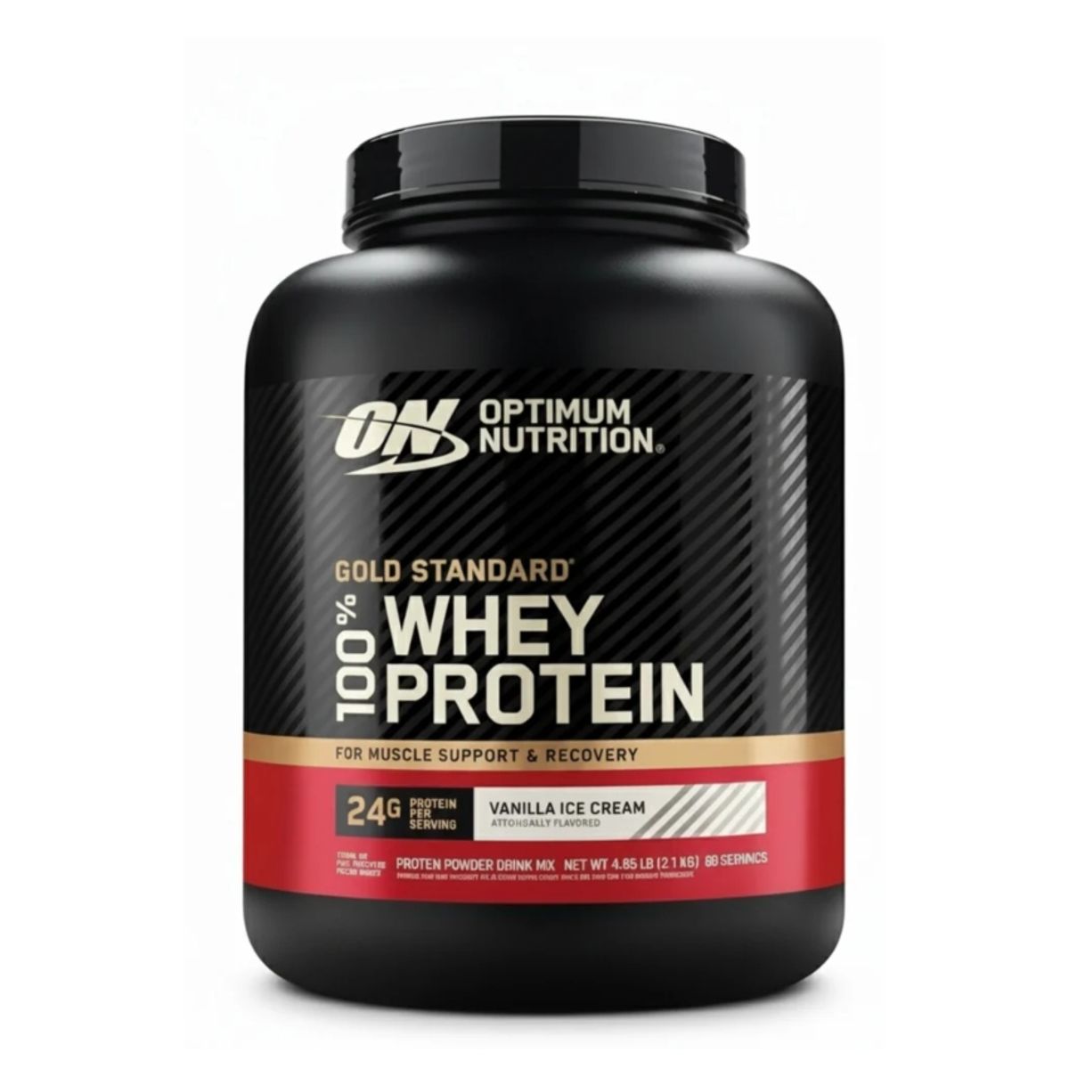 OPTIMUM NUTRITION - Whey Gold Standard 100% Whey protein - 5lb - Vainilla - Optimun Nutrition