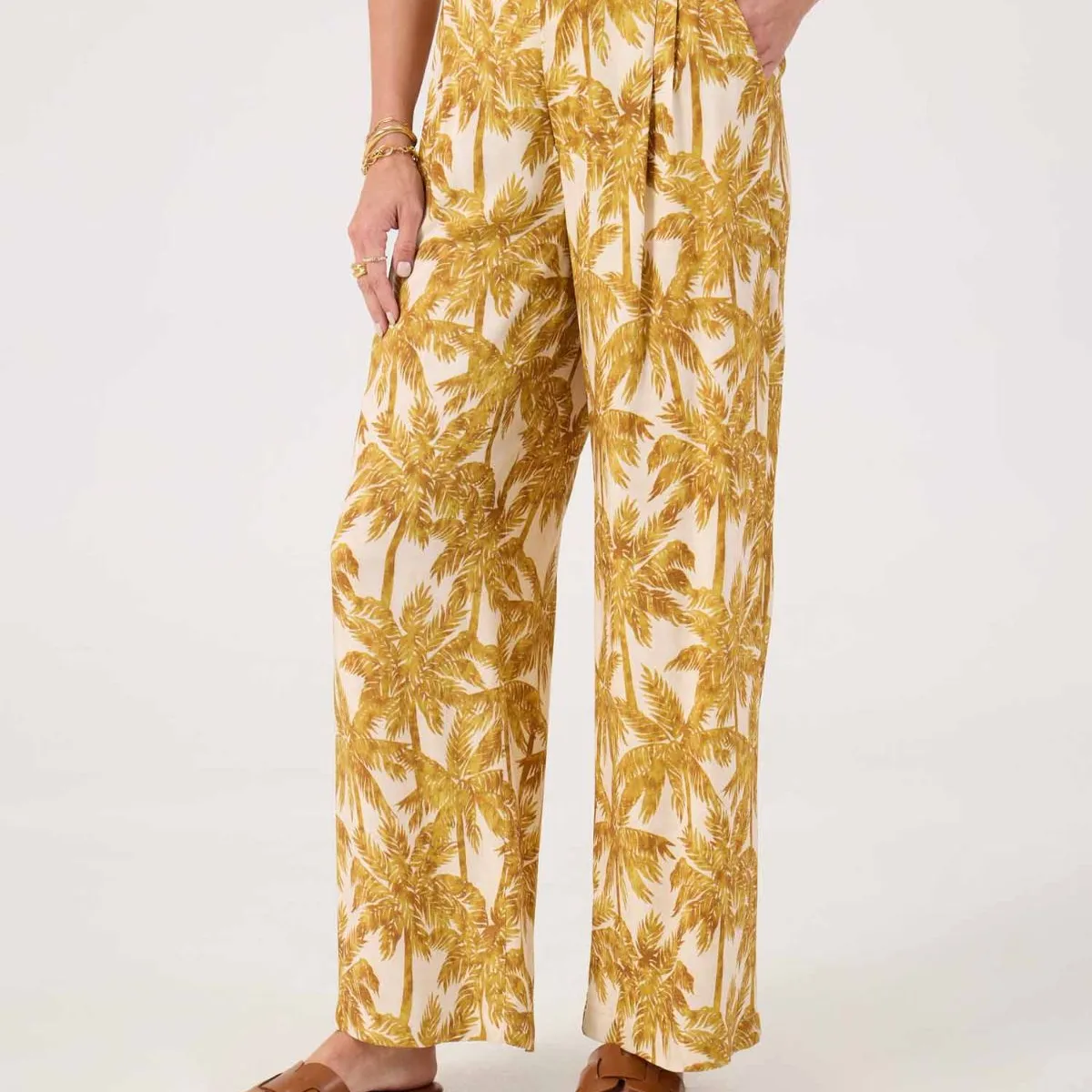 PATPRIMO - Pantalón  Para Mujer Moda Patprimo Amarillo #30072065