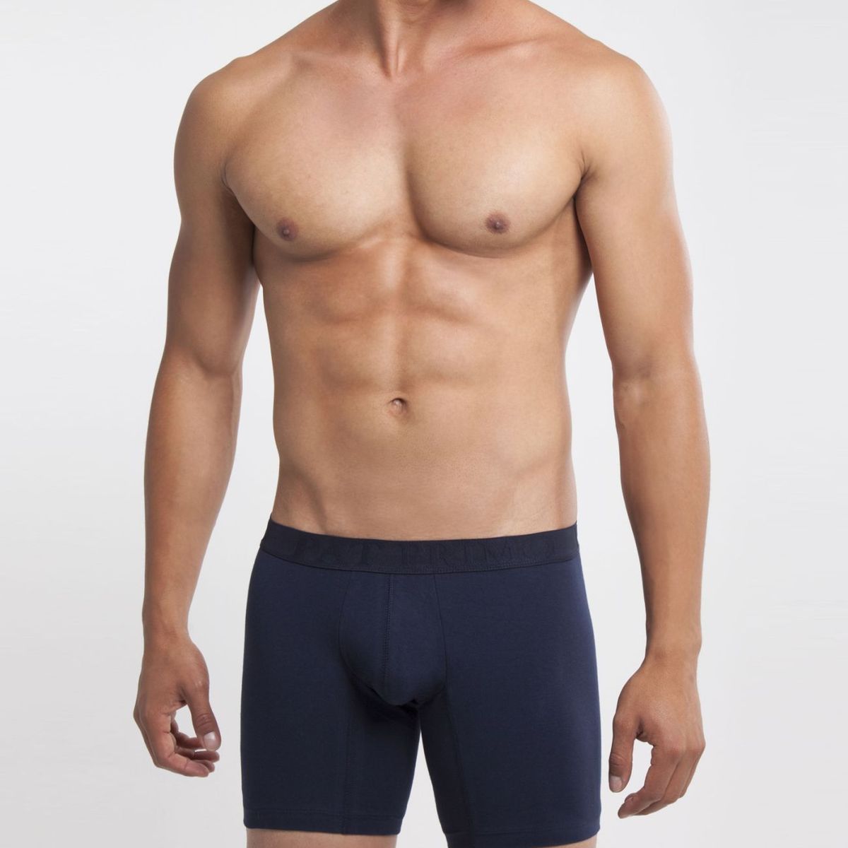 PATPRIMO - Boxer  De Diseño Clásico En Lycra-Algodón X1 Para Hombre Azul Patprimo