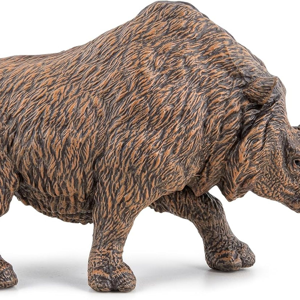 JUGANDO Y EDUCANDO - Figura Coleccionable Dinosaurio Rinoceronte Pintada A Mano