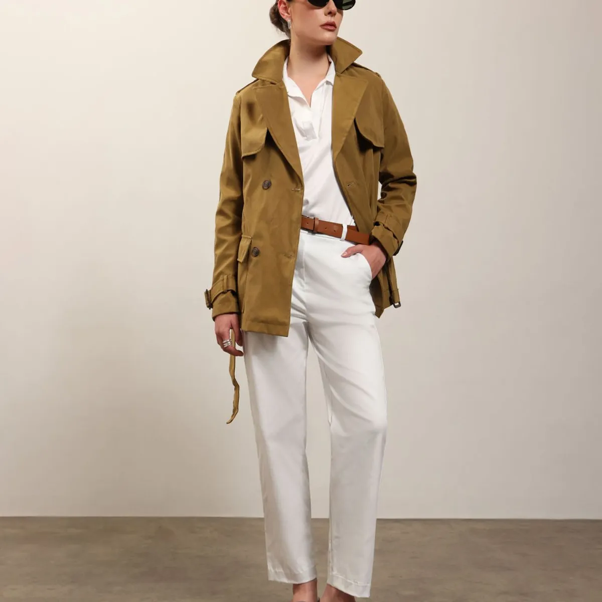 PATPRIMO - Chaqueta  Para Mujer Trench Marca Patprimo #30080567-78538