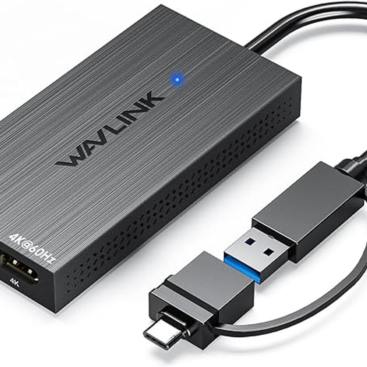 WAVLINK - Adaptador Wavlink USB 3.1 a HDMI Dual 4K DisplayLink compatible con Windows y macOS
