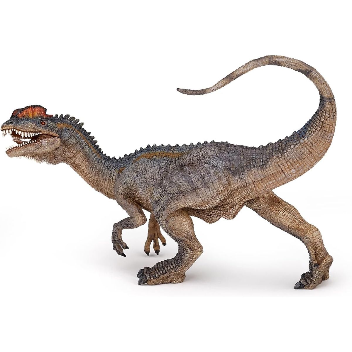 JUGANDO Y EDUCANDO - Figura Coleccionable Dinosaurio Dilophosaurus Pintada A Mano