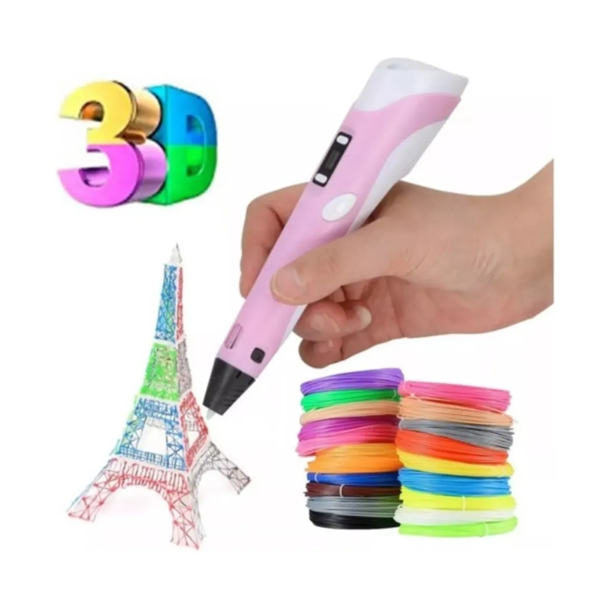 GENERICO - lapiz Creativo 3D Kawai