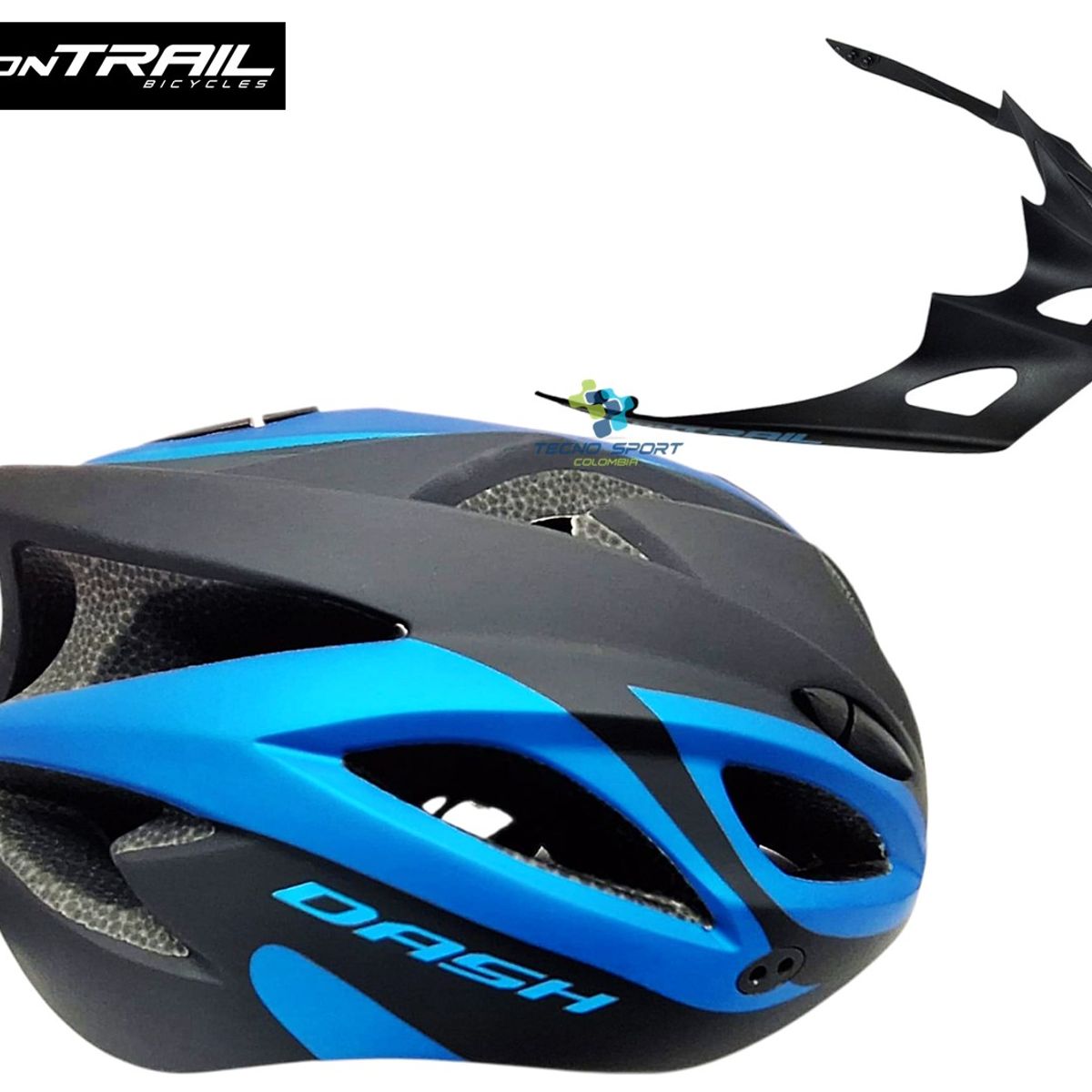 ON TRAIL - Casco Bicicleta + Guante Gel Ciclismo Mtb Ruta Patinaje