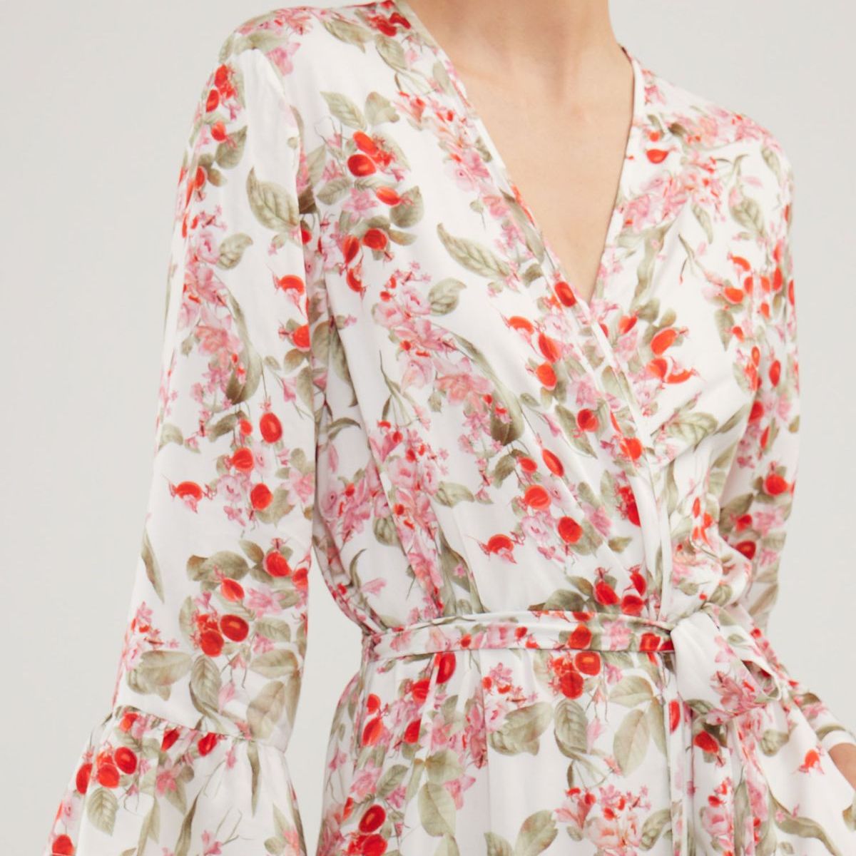 PATPRIMO - Chaqueta  Para Mujer Kimono Color Rojo Marca Patprimo #30080528