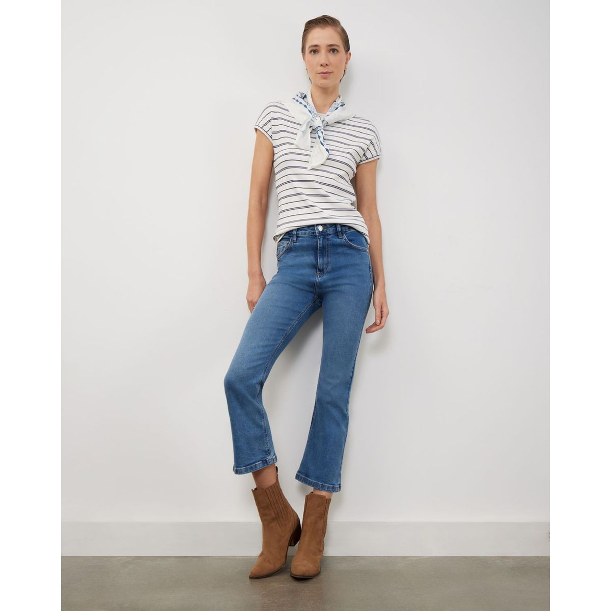 PATPRIMO - Jean para Mujer marca Patprimo color Azul Algodón #3016