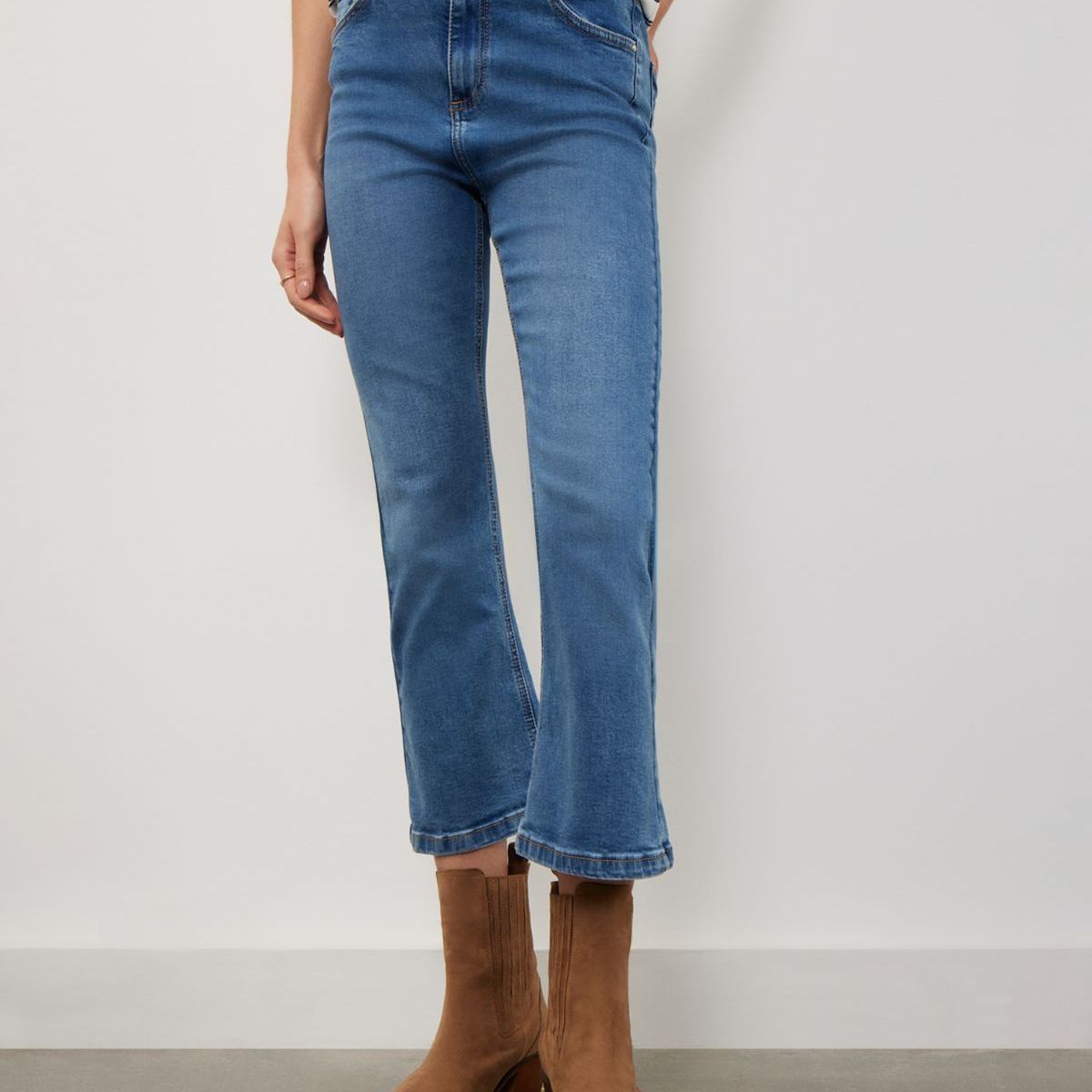 PATPRIMO - Jean para Mujer marca Patprimo color Azul Algodón #3016