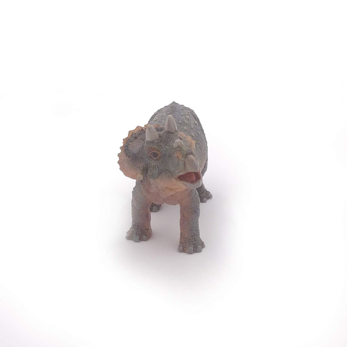 JUGANDO Y EDUCANDO - Figura Coleccionable Dinosaurio Triceratops Pintada A Mano