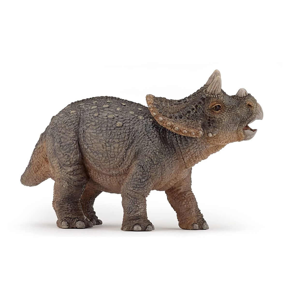 JUGANDO Y EDUCANDO - Figura Coleccionable Dinosaurio Triceratops Pintada A Mano