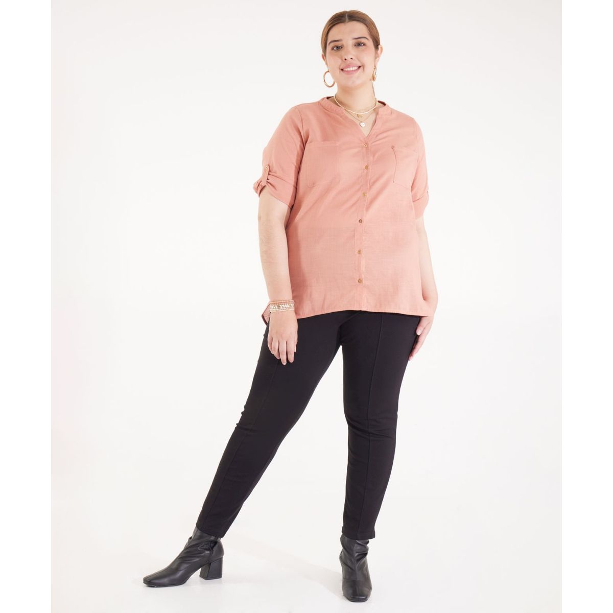 PATPRIMO - Leggins Mujer Patprimo Largo negro Rayón 14230295-10