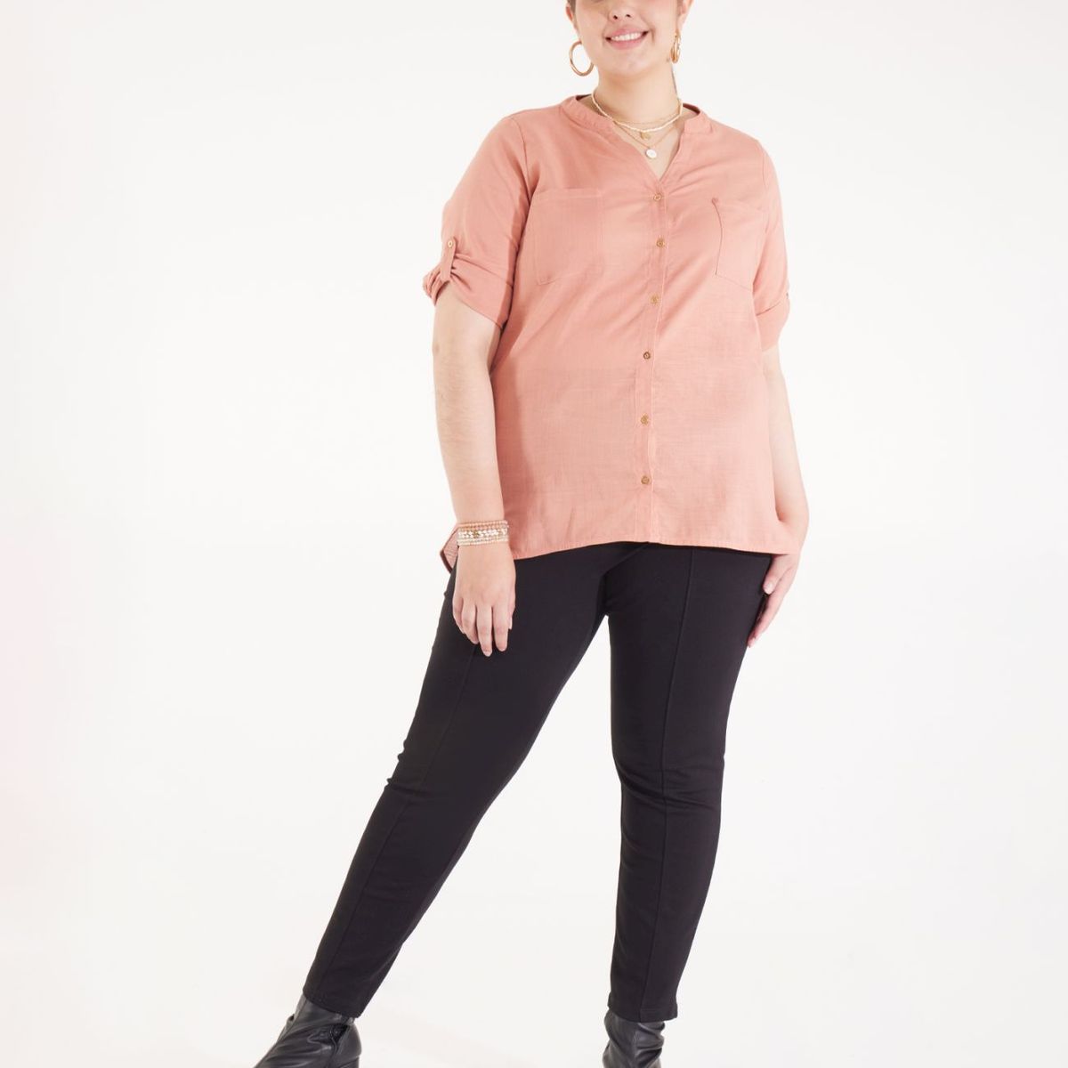 PATPRIMO - Leggins Mujer Patprimo Largo negro Rayón 14230295-10