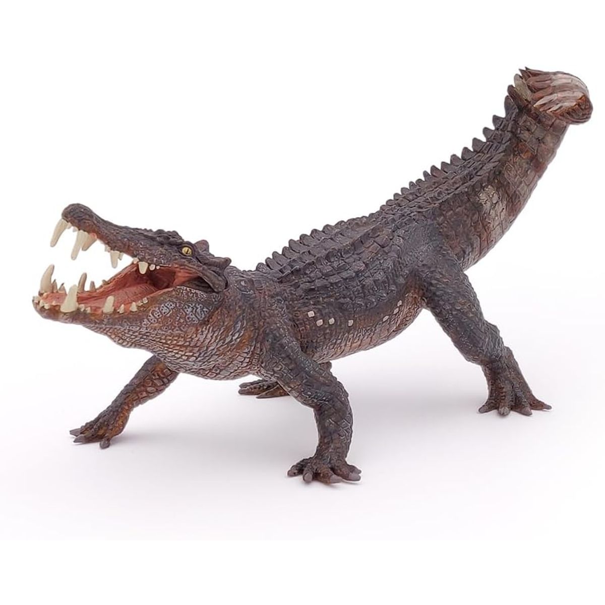 JUGANDO Y EDUCANDO - Figura Coleccionable Dinosaurio Kaprosuchus Pintada A Mano