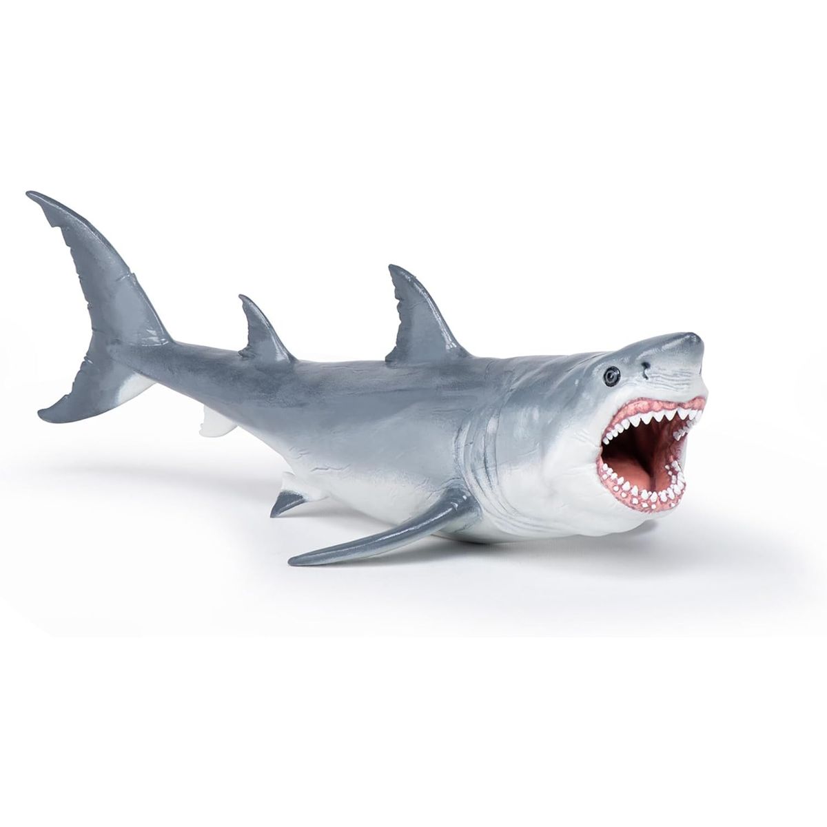 JUGANDO Y EDUCANDO - Figura Coleccionable Dinosaurio Megalodon Pintada A Mano