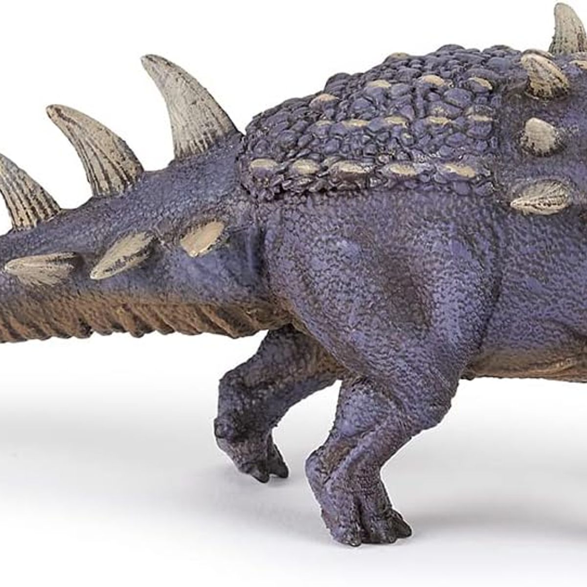 JUGANDO Y EDUCANDO - Figura Coleccionable Dinosaurio Polacanthus Pintada A Mano