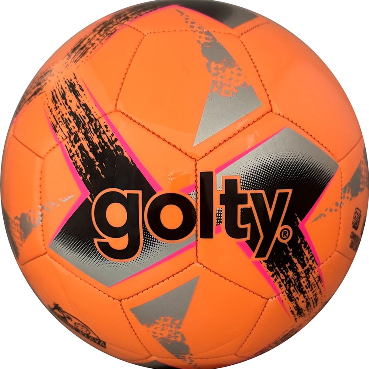 GOLTY - Balón de Fútbol Playa Golty Cosido a Maquina 5 Todo Clima