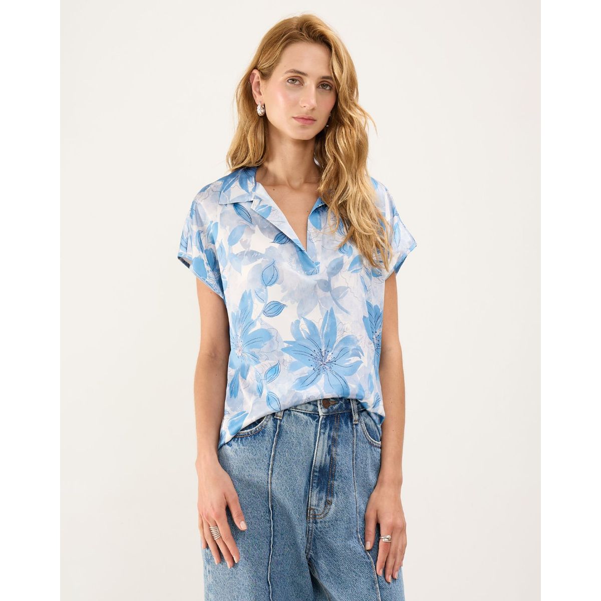 PATPRIMO - Blusa Para Mujer M/C Patprimo En Color Azul #30123387