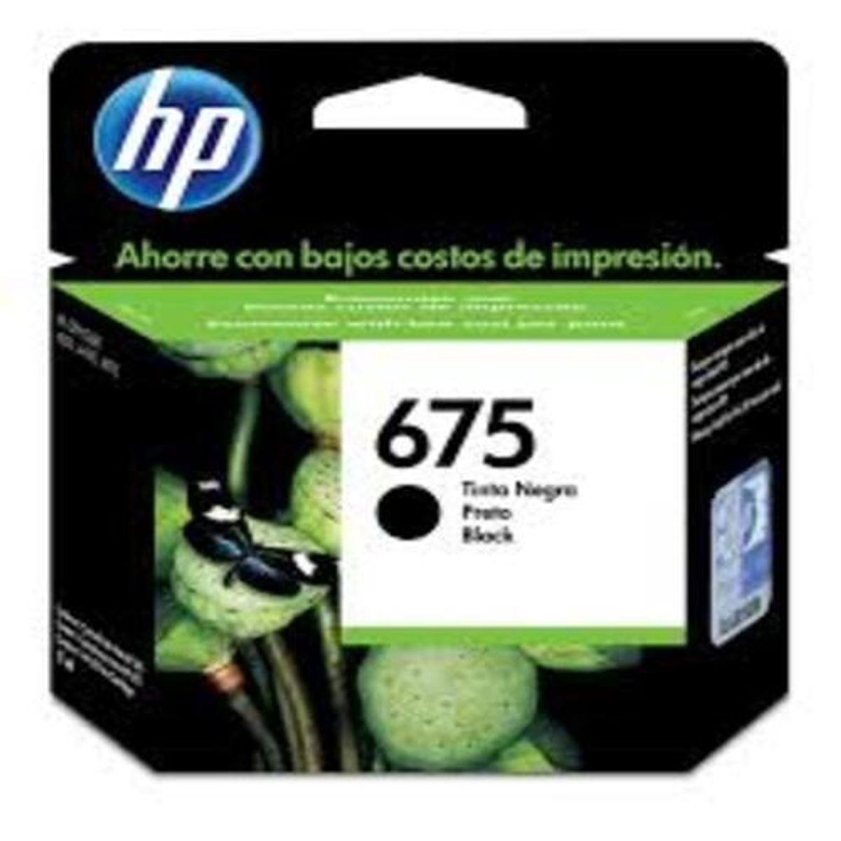 HP - CARTUCHO HP 675 NEGRO