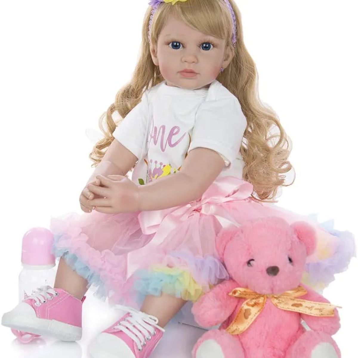 GENERICO - Muñecas Realista Silicona Bebe Reborn Surtidas 55 CM