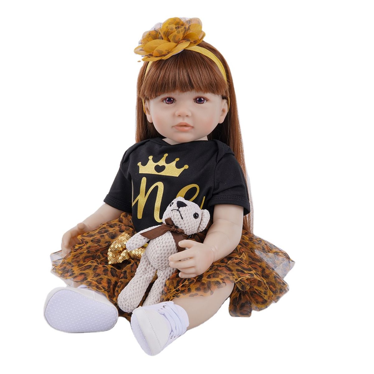 GENERICO - Muñecas Realista Silicona Bebe Reborn Surtidas 55 CM