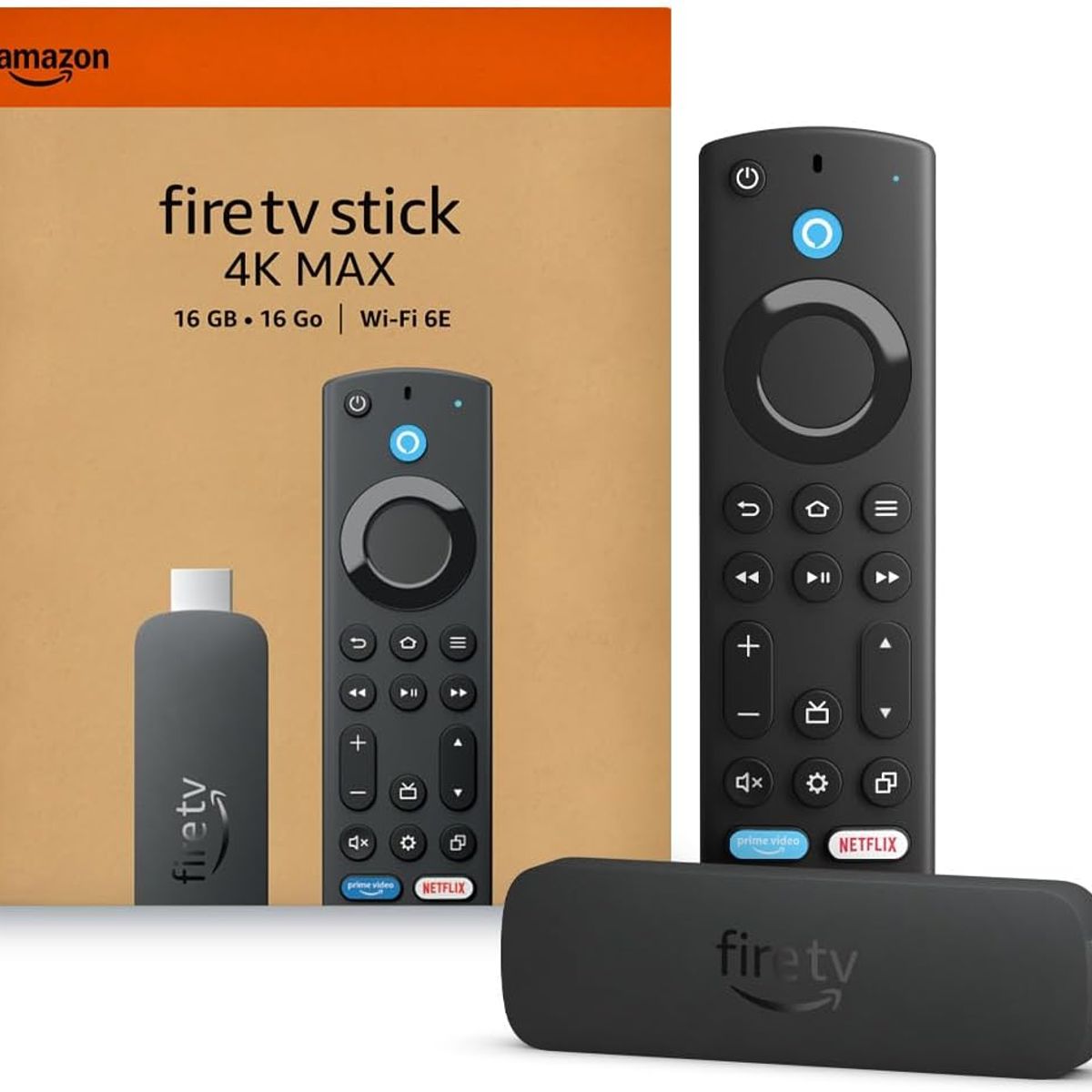 AMAZON - Fire TV Stick 4k Max - Color negro