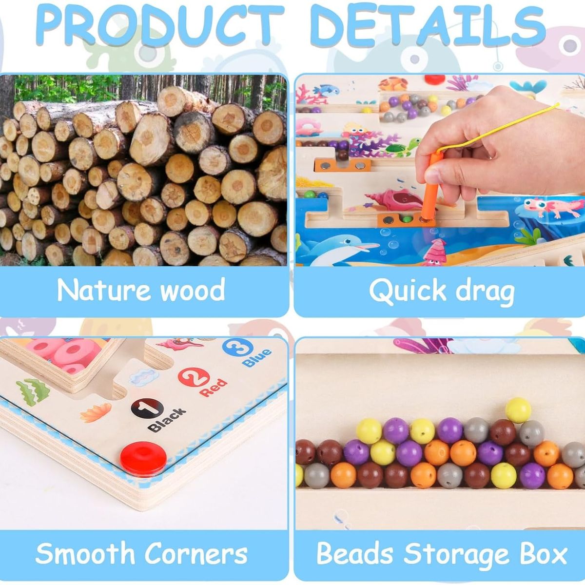 GENERICO - KIT ESCOLAR Juegos Educativos - Material Didáctico Primera Infancia