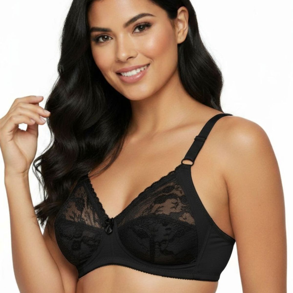 LILI PINK - Brasier clásico individual sin aros en algodón