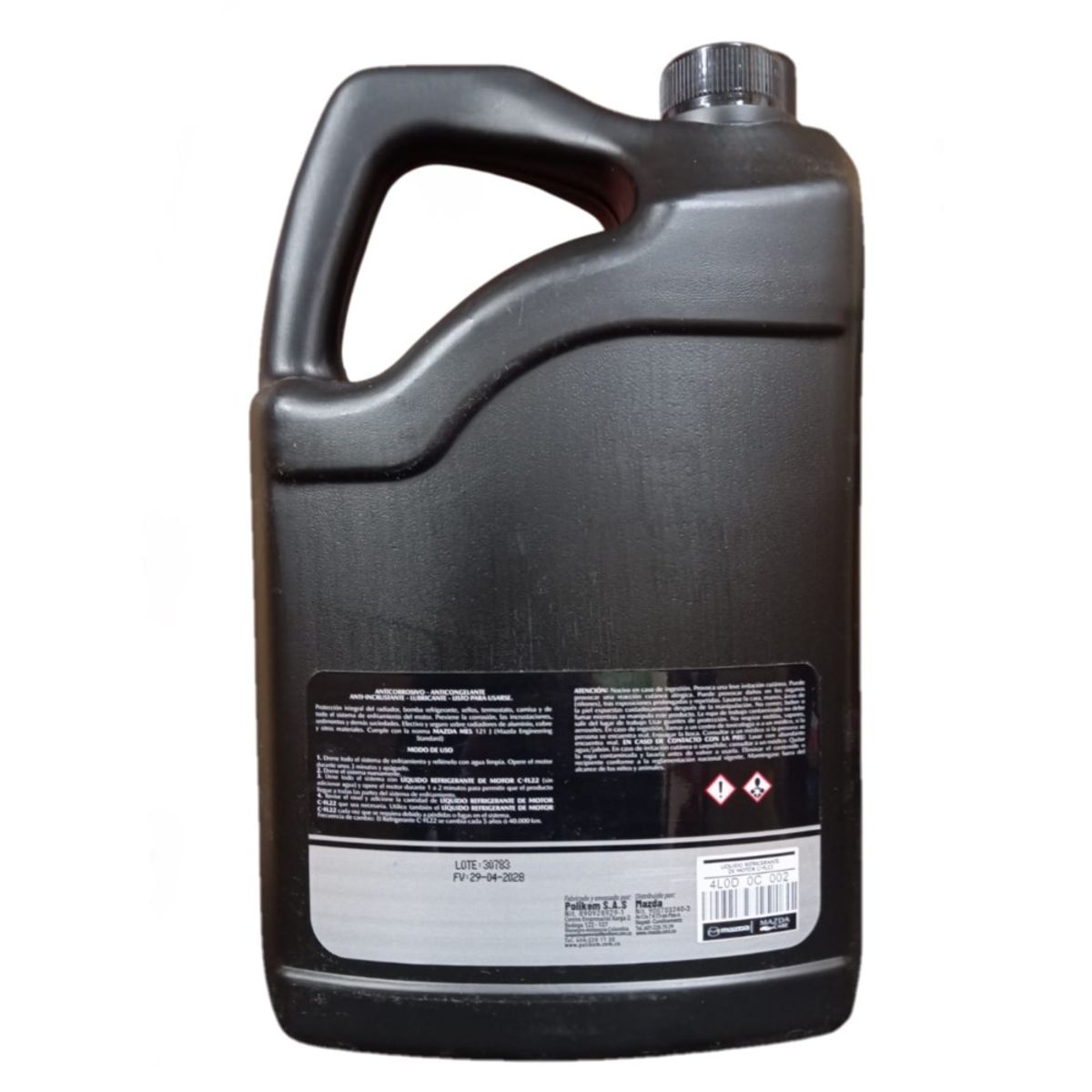 MAZDA - Refrigerante Mazda - Mezcla 50 % X Galón