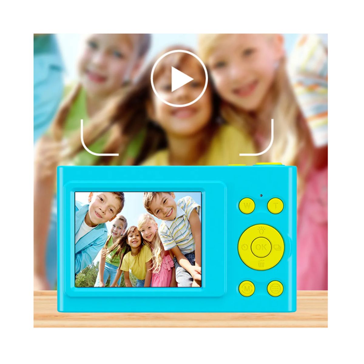 GENERICO - Mini Camara Digital Infantil a Color De 2,4 Pulgadas 1080P