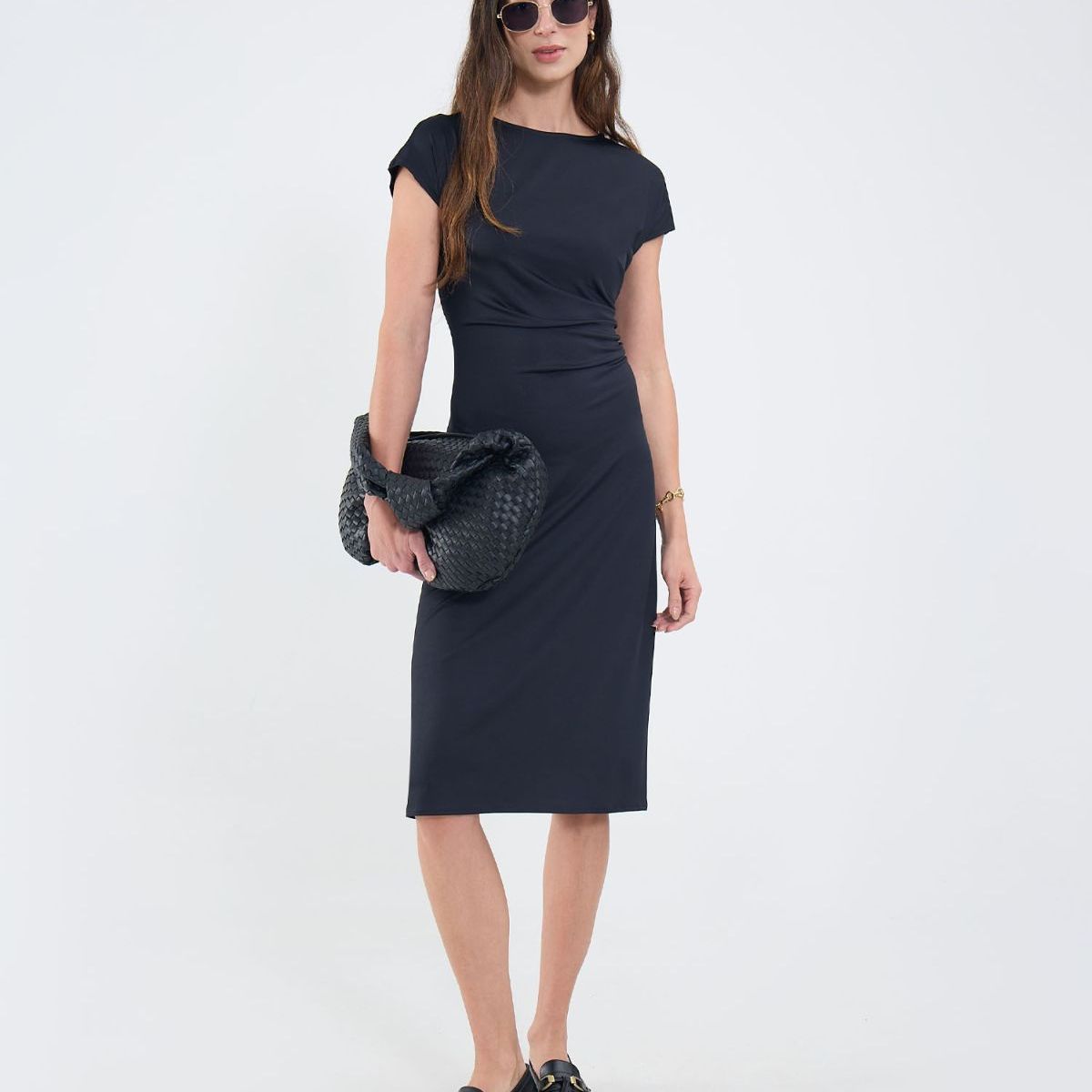 PATPRIMO - Vestido  Para Mujer M/C Medio Color Negro Marca Patprimo #30171066