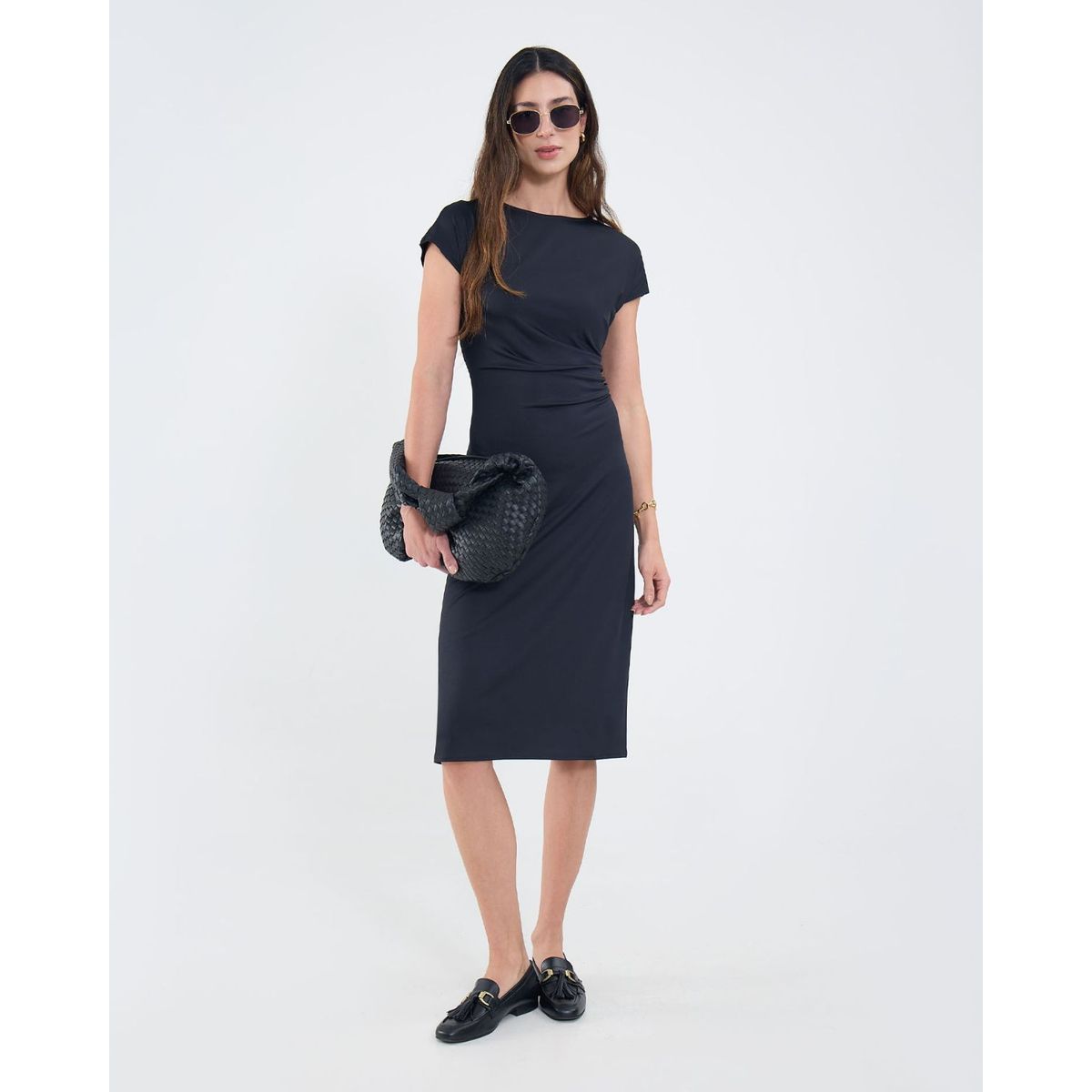 PATPRIMO - Vestido  Para Mujer M/C Medio Color Negro Marca Patprimo #30171066